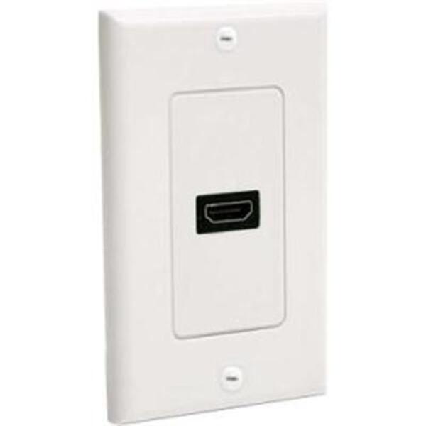 StarTech.com Single Outlet Female HDMI Wall Plate White