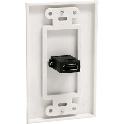 StarTech.com Single Outlet Female HDMI Wall Plate White