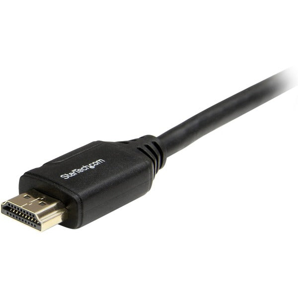 StarTech.com 3ft (1m) Premium Certified HDMI 2.0 Cable with Ethernet, High Speed Ultra HD 4K 60Hz HDMI Cable HDR10, UHD HDMI Monitor Cord