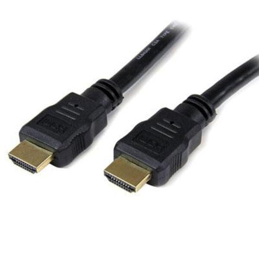 StarTech.com 1.6ft/50cm HDMI Cable, 4K High Speed HDMI Cable with Ethernet/Ultra HD 4K 30Hz Video, HDMI 1.4 Cable/HDMI Monitor Cord, Black