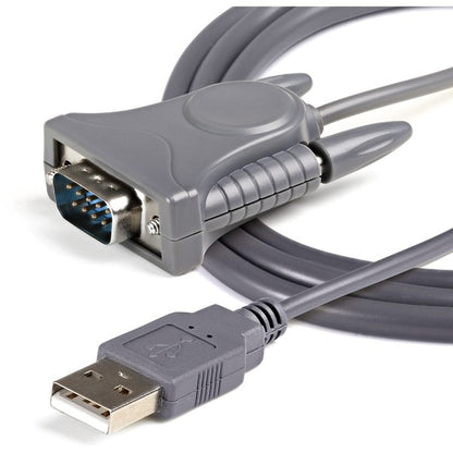 StarTech.com USB to Serial Adapter - 3 ft / 1m - with DB9 to DB25 Pin Adapter - Prolific PL-2303 - USB to RS232 Adapter Cable