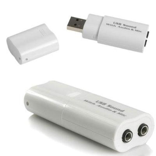 StarTech.com StarTech.com USB 2.0 to Audio Adapter - Sound card - stereo - Hi-Speed USB