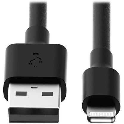 Tripp Lite 10in Lightning USB/Sync Charge Cable for Apple Iphone / Ipad Black 10" 10-pack 10pc