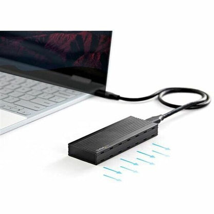 StarTech.com USB-C (10Gbps) to M.2 NVMe SSD Enclosure - Portable M.2 PCIe Aluminum Case - 1GB/s Read &amp; Write - Mac &amp; PC