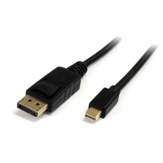 StarTech.com 10ft (3m) Mini DisplayPort to DisplayPort 1.2 Cable, 4K x 2K mDP to DisplayPort Adapter Cable, Mini DP to DP Cable