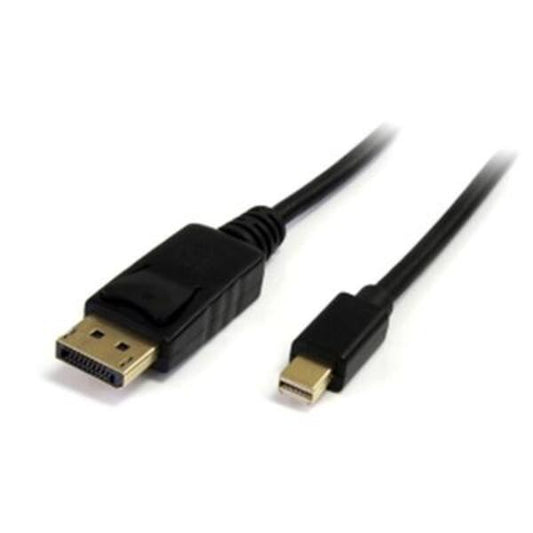 StarTech.com 3ft (1m) Mini DisplayPort to DisplayPort 1.2 Cable, 4K x 2K mDP to DisplayPort Adapter Cable, Mini DP to DP Cable for Monitor