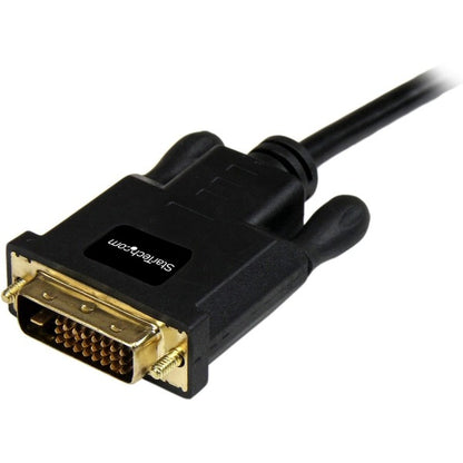 StarTech.com 3ft Mini DisplayPort to DVI Cable, Mini DP to DVI-D Adapter/Converter Cable, 1080p Video, mDP 1.2 to DVI Monitor/Display