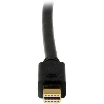 StarTech.com 3ft Mini DisplayPort to DVI Cable, Mini DP to DVI-D Adapter/Converter Cable, 1080p Video, mDP 1.2 to DVI Monitor/Display