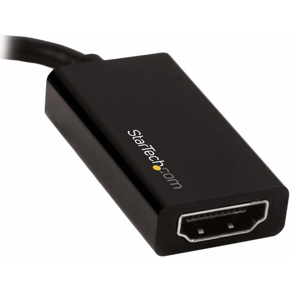 StarTech.com Mini DisplayPort to HDMI Adapter - 4K mDP to HDMI Converter - UHD 4K 60Hz