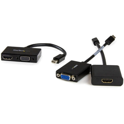 StarTech.com Travel A/V Adapter: 2-in-1 Mini DisplayPort to HDMI or VGA Converter