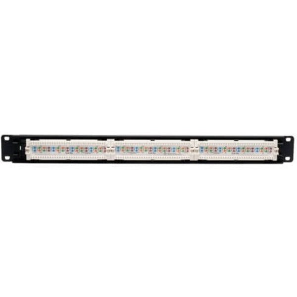 Tripp Lite 24-Port Cat5e Cat5 Rackmount Patch Panel 568B 110 Punch 1URM