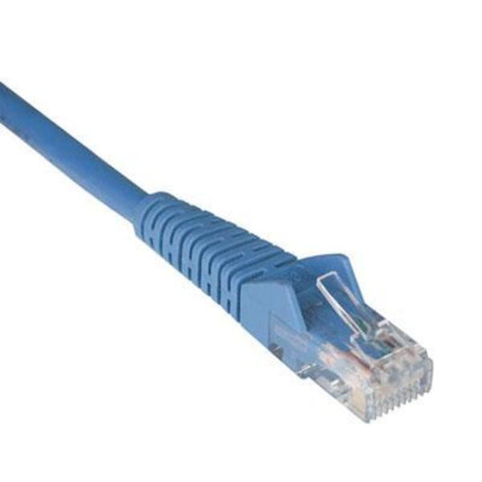 Tripp Lite Cat6 Gigabit Snagless Molded Patch Cable (RJ45 M/M) Blue, 15'