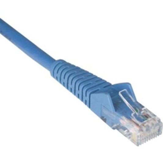 Tripp Lite Cat6 Gigabit Snagless Molded Patch Cable (RJ45 M/M) Blue, 50'