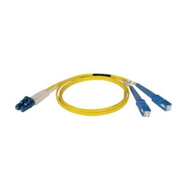 Tripp Lite 2M Duplex Singlemode 9/125 Fiber Optic Patch Cable LC/SC 6' 6ft 2 Meter