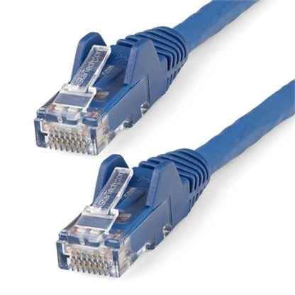 StarTech.com 20ft (6m) CAT6 Ethernet Cable, LSZH (Low Smoke Zero Halogen) 10 GbE Snagless 100W PoE UTP RJ45 Blue Network Patch Cord, ETL