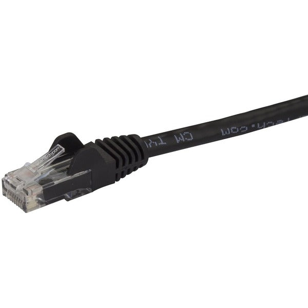 StarTech.com 100ft CAT6 Ethernet Cable - Black Snagless Gigabit - 100W PoE UTP 650MHz Category 6 Patch Cord UL Certified Wiring/TIA