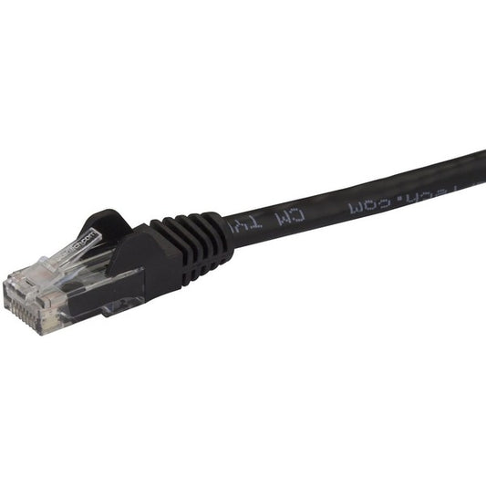 StarTech.com 14ft CAT6 Ethernet Cable - Black Snagless Gigabit - 100W PoE UTP 650MHz Category 6 Patch Cord UL Certified Wiring/TIA