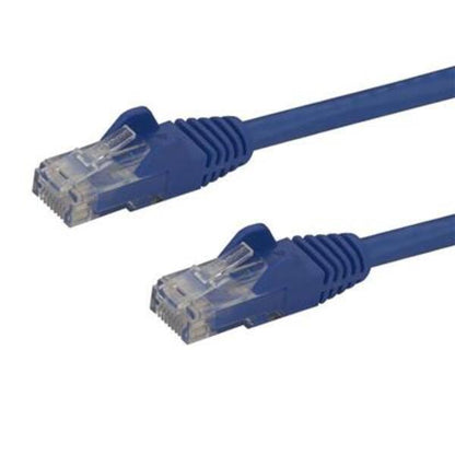 StarTech.com 15ft CAT6 Ethernet Cable - Blue Snagless Gigabit - 100W PoE UTP 650MHz Category 6 Patch Cord UL Certified Wiring/TIA