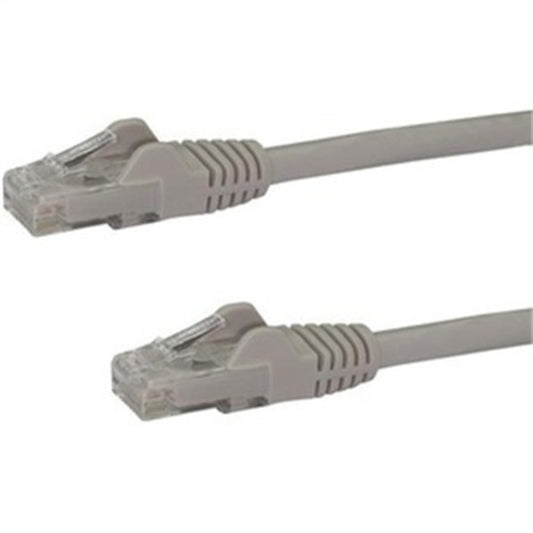 StarTech.com 25ft CAT6 Ethernet Cable - Gray Snagless Gigabit - 100W PoE UTP 650MHz Category 6 Patch Cord UL Certified Wiring/TIA