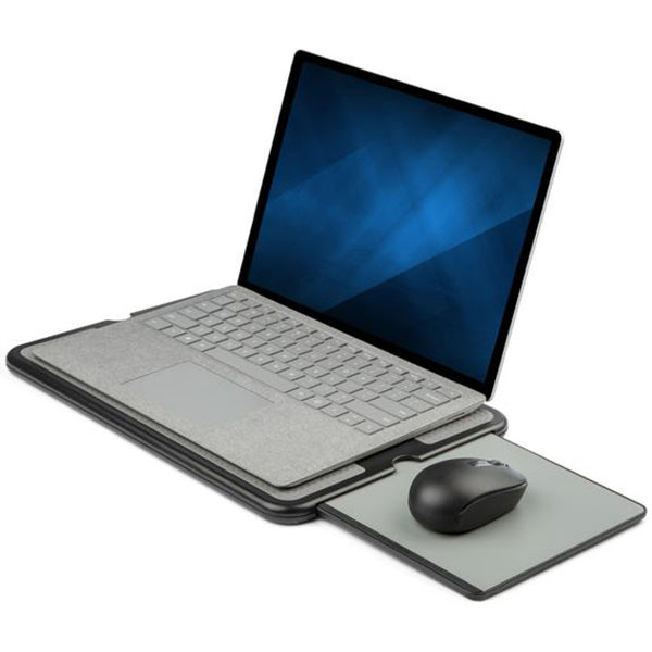 StarTech.com Lap Desk - For 13" / 15" Laptops - Portable Notebook Lap Pad - Retractable Mouse Pad - Anti-Slip Heat-Guard Surface (NTBKPAD)