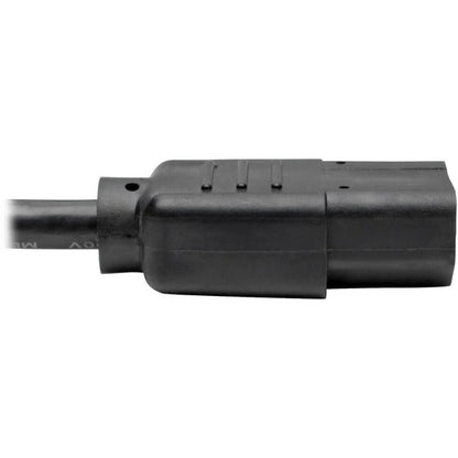 Tripp Lite Computer Power Extension Cord Adapter 10A 18AWG 5-15P to C13 10'