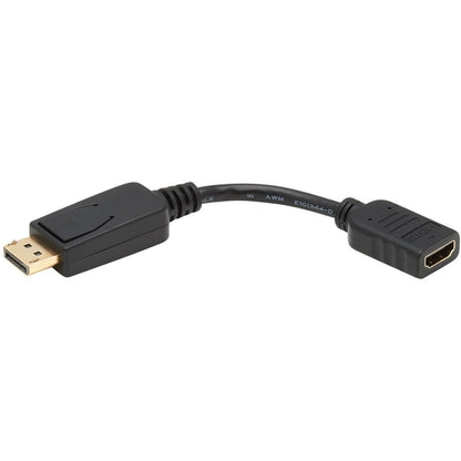 Tripp Lite DisplayPort to HDMI Adapter Converter DP to HDMI 6"