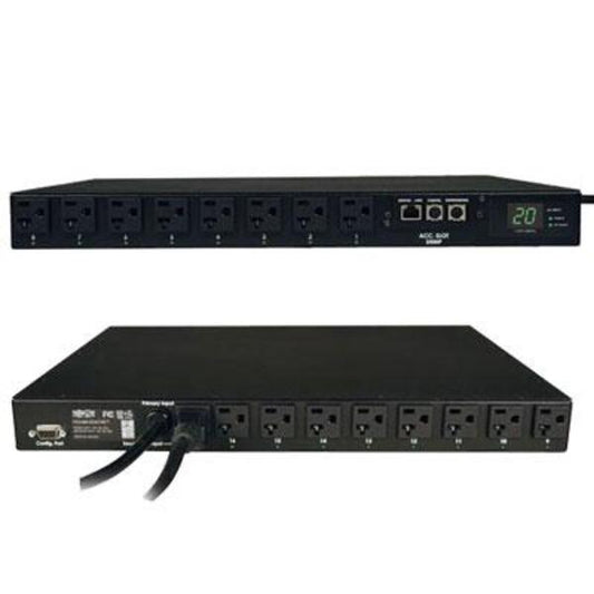 Tripp Lite PDU Switched ATS 120V 20A 5-15/20R 16 Outlet L5-20P Horizontal TAA