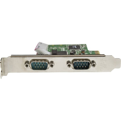 StarTech.com PCI Express Serial Card - 2 port - Dual Channel 16C1050 UART - Serial Port PCIe Card - Serial Expansion Card