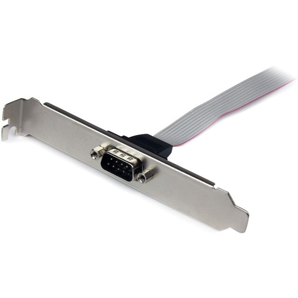 StarTech.com StarTech.com 9-pin Serial to 10-pin Header Slot Plate - Serial panel - DB-9 (M) - 10 pin IDC (F) - 41 cm