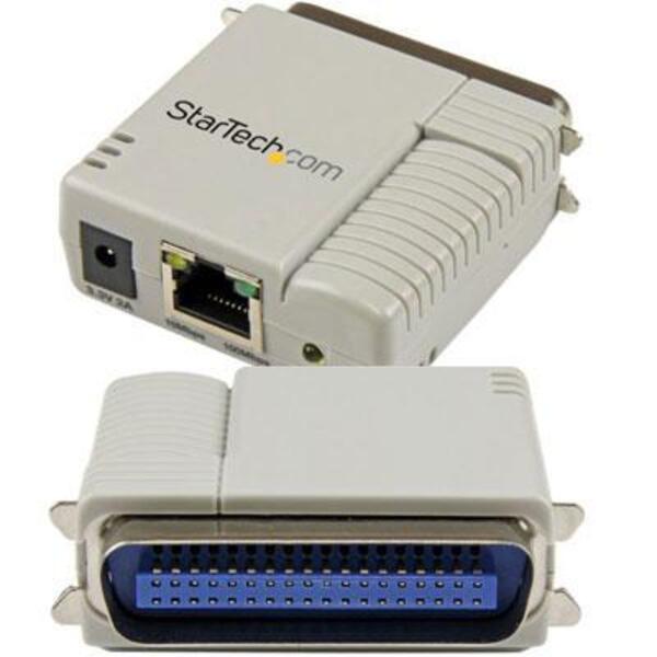 StarTech.com 1 Port 10/100 Mbps Ethernet Parallel Network Print Server