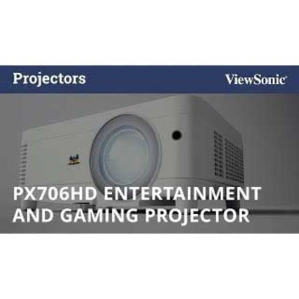 ViewSonic PX706HD 3D Ready Short Throw DLP Projector - 16:9