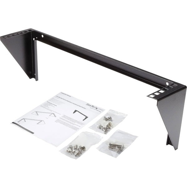 StarTech.com 2U 19in Steel Vertical Wall Mount Equipment Rack Bracket