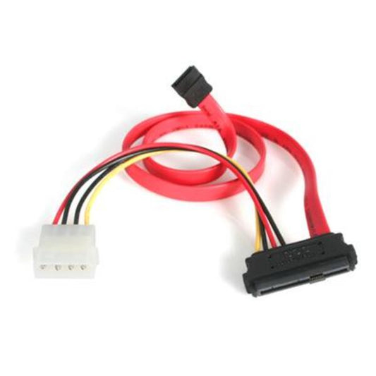 StarTech.com S18in SAS 29 Pin to SATA Cable with LP4 Power