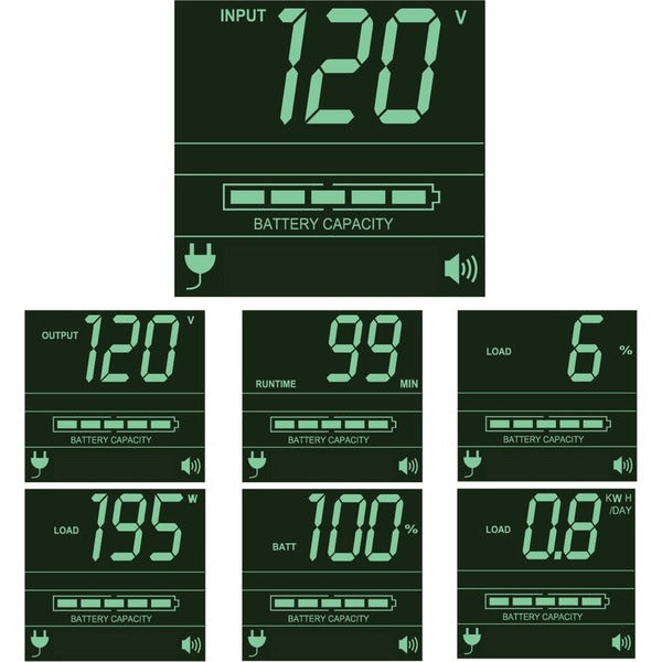 Tripp Lite UPS Smart 1500VA 1350W Rackmount AVR 120V Pure Sine Wave USB DB9 Preinstalled WEBCARDLX 2URM