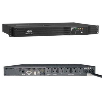 Tripp Lite UPS Smart 750VA 600W Rackmount AVR 120V Pure Sign Wave USB DB9 SNMP 1URM