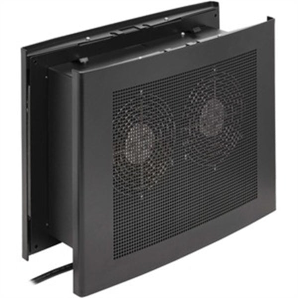 Tripp Lite Exhaust Fan for Rack Enclosure Wiring Closet 475 CFM, NEMA 5-15P Input, Black