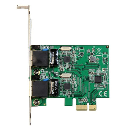 StarTech.com Dual Port Gigabit PCI Express Server Network Adapter Card - PCIe NIC