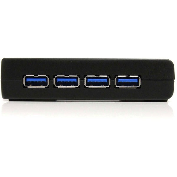 StarTech.com 4 Port Black SuperSpeed USB 3.0 Hub