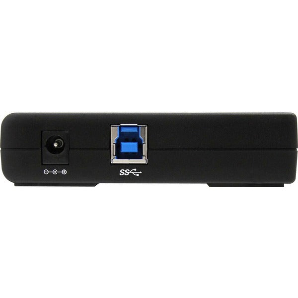 StarTech.com 4 Port Black SuperSpeed USB 3.0 Hub