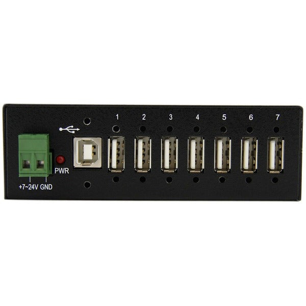 StarTech.com Mountable Rugged Industrial 7 Port USB 2.0 Hub