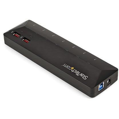 StarTech.com 7-Port USB 3.0 Hub plus Dedicated Charging Ports - 2 x 2.4A Ports - Desktop USB Hub and Fast-Charging Station