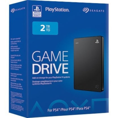 Seagate Game Drive STGD2000100 2 TB Hard Drive - External - Black