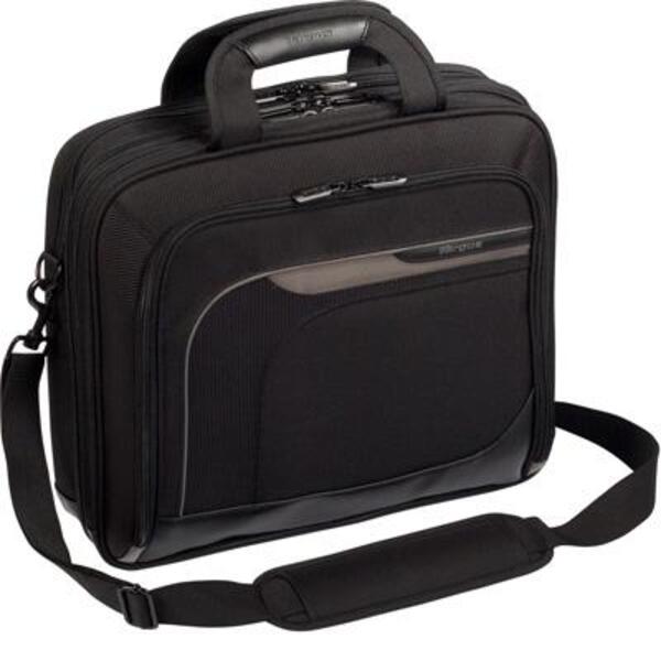 Targus Mobile Elite TBT045US Carrying Case (Briefcase) for 15" to 16" Notebook - Black, Gray