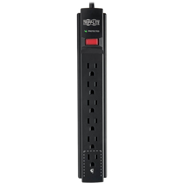 Tripp Lite Surge Protector Power Strip 6 Outlet 15 ' Cord Black 790 J