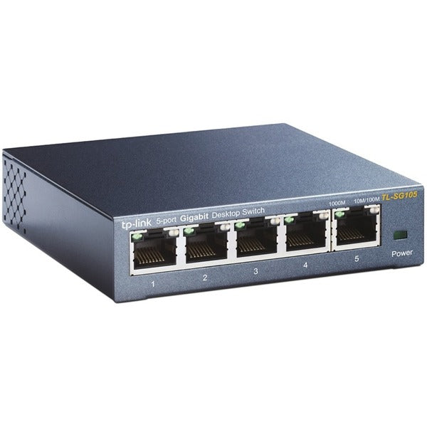 TP-LINK TL-SG105 - 5 Port Gigabit Unmanaged Ethernet Network Switch - Limited Lifetime Protection