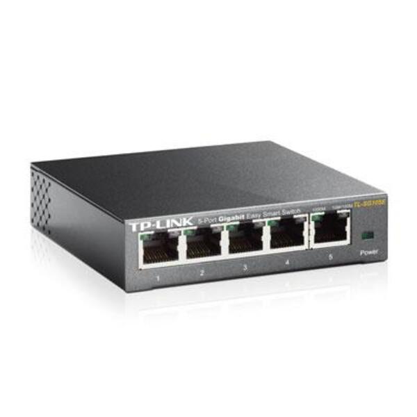 TP-LINK TL-SG105E - 5-Port Gigabit Easy Smart Switch - Limited Lifetime Protection