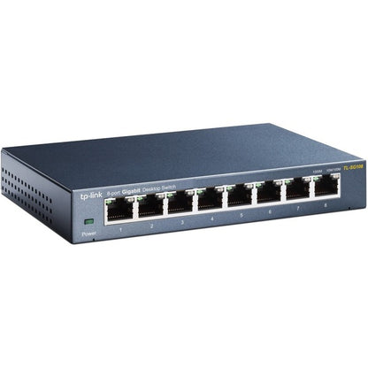 TP-LINK TL-SG108 - 8 Port Gigabit Unmanaged Ethernet Network Switch - Limited Lifetime Protection