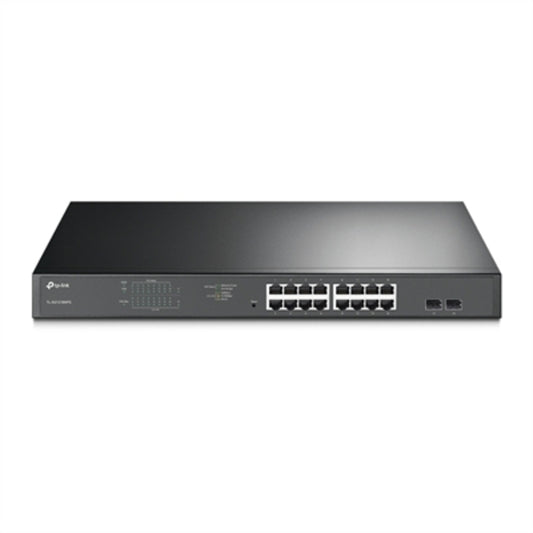 TP-Link TL-SG1218MPE - JetStream 16-Port Gigabit Easy Smart PoE/PoE+ Switch - Limited Lifetime Protection