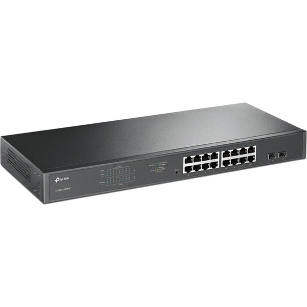 TP-Link TL-SG1218MPE - JetStream 16-Port Gigabit Easy Smart PoE/PoE+ Switch - Limited Lifetime Protection