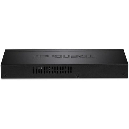 TRENDnet 8-Port Gigabit PoE+ Switch, 120W PoE Power Budget, 16Gbps Switching Capacity, IEEE 802.1p QoS, DSCP Pass-Through Support, Fanless, Wall Mountable, Lifetime Protection, Black, TPE-TG84